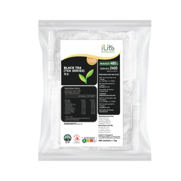 iLite Black Tea 15g x 14pkts x 40sachets
