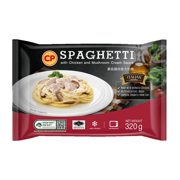 CP Spaghetti with Mushroom Sauce 320gm x 12trays