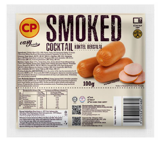 CP Smoked Cocktail (No Nitrite) 100gm x 12pkt