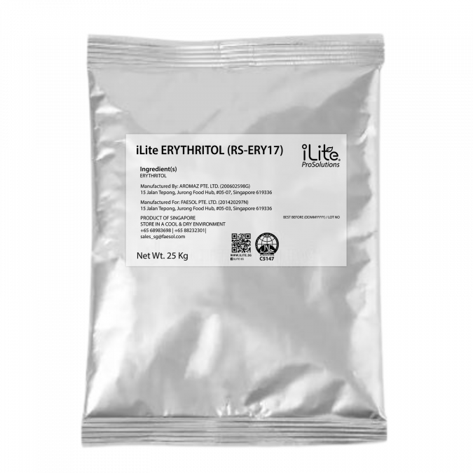 iLite Erythritol 25kg x 1pkt