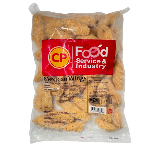 CP Mexican Wings( Half Cut Middle) 1kg x 10pkt