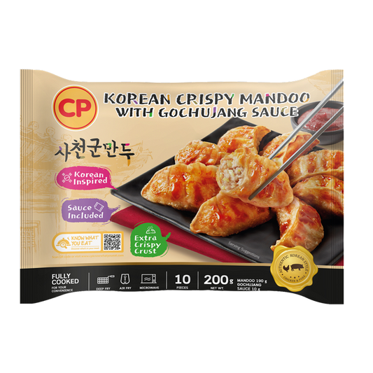 CP Korean Crispy Mandoo w Gochujang Sauce 200g x 24pkt
