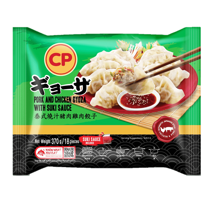 CP Pork Chicken Gyoza with Suki Sauce 370g x 20pkt