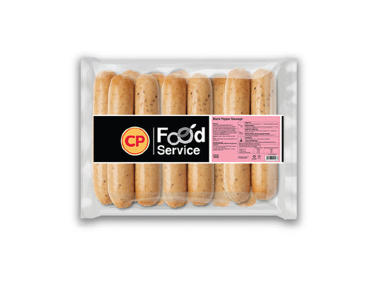 CP Black Pepper Sausage 1kg x 10pkt