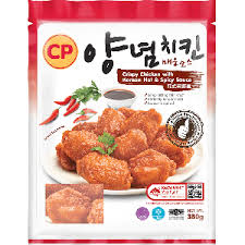 CP Crispy Chicken W'Korean Hot & Spicy Sauce 380gm x 20pkt