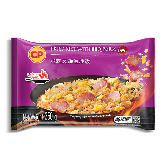 CP Fried Rice with BBQ Pork 320gm x 12trays