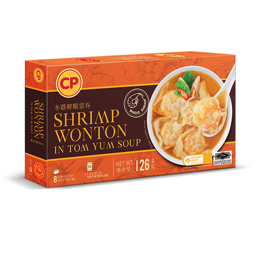 CP Shrimp Wonton in Tomyum Soup (Box) 126g x 18box