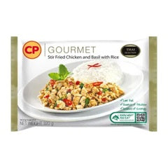 CP Stir Fried Chicken And Basil With Rice 320gm x 24trays