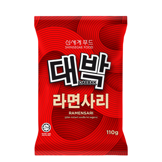 Daebak Ramensari Plain Noodle 110g x 40pkts