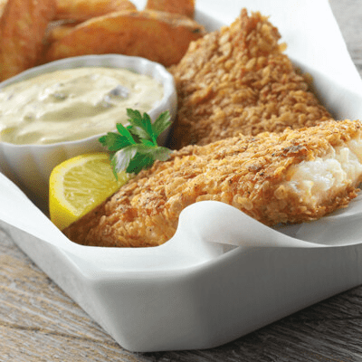 MSC Figgy Oatmeal Fish Fillets (60-90g, MC 40-50% average 75gm) 1kg x 4pkt