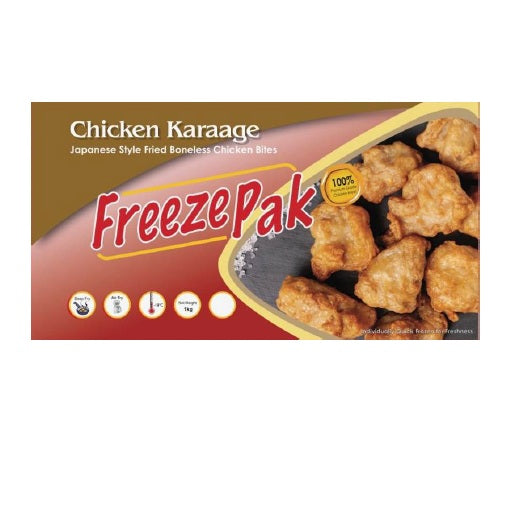 FreezePak Crispy Chicken Karaage 1kg x 10pkt