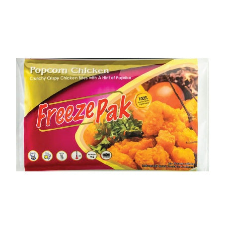FreezePak Popcorn Chicken 1kg x 10pkt