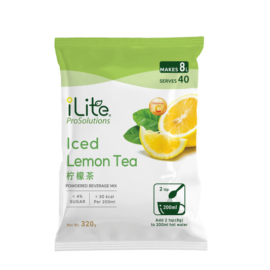 iLite Iced Lemon Tea 8L (320g x 16pkts)