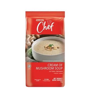 Mamee Chef Instant Wild Mushroom Soup 900g x 6pkts