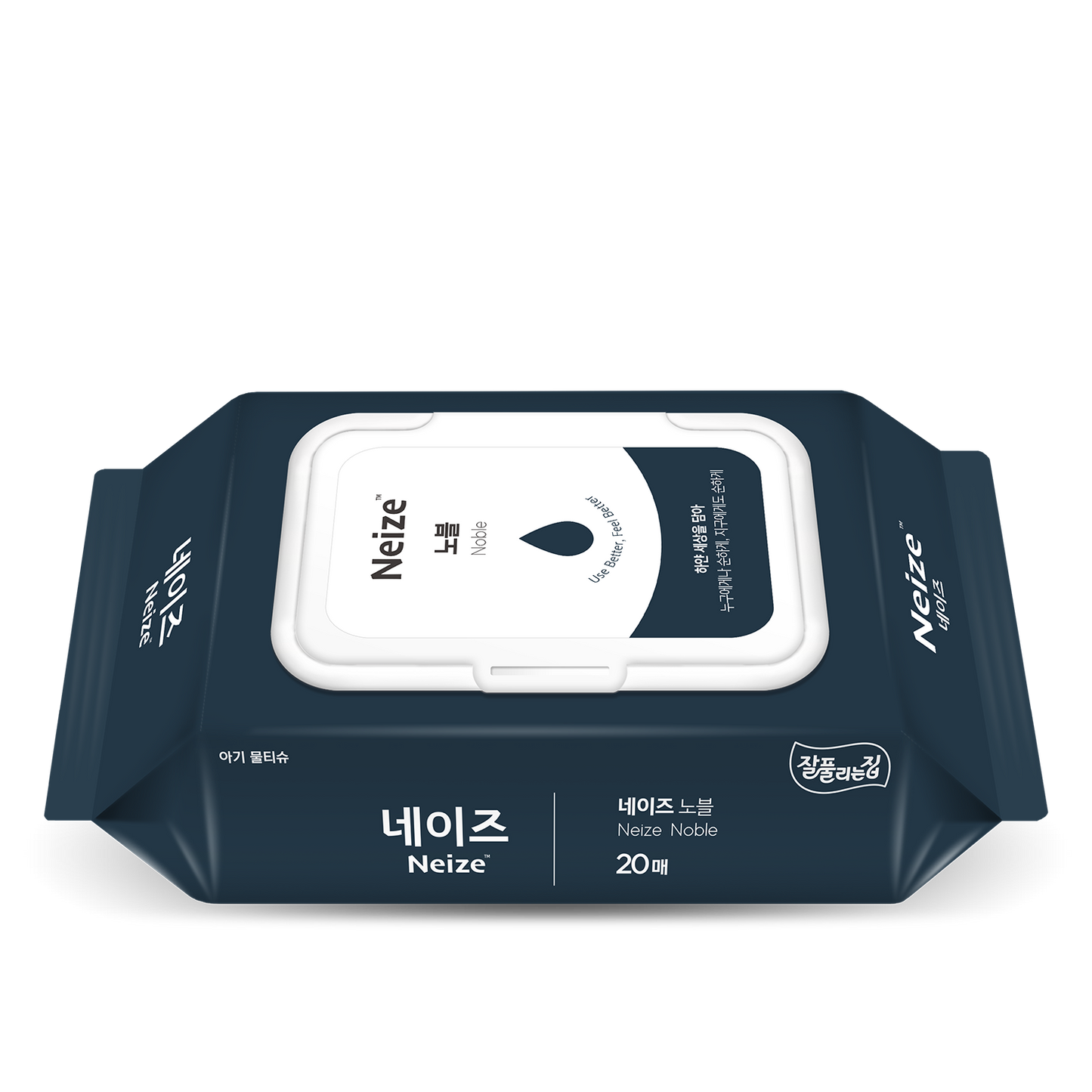 Neize Noble Wet Wipes 20sheets 75GSM x 20sheets x 20pkt
