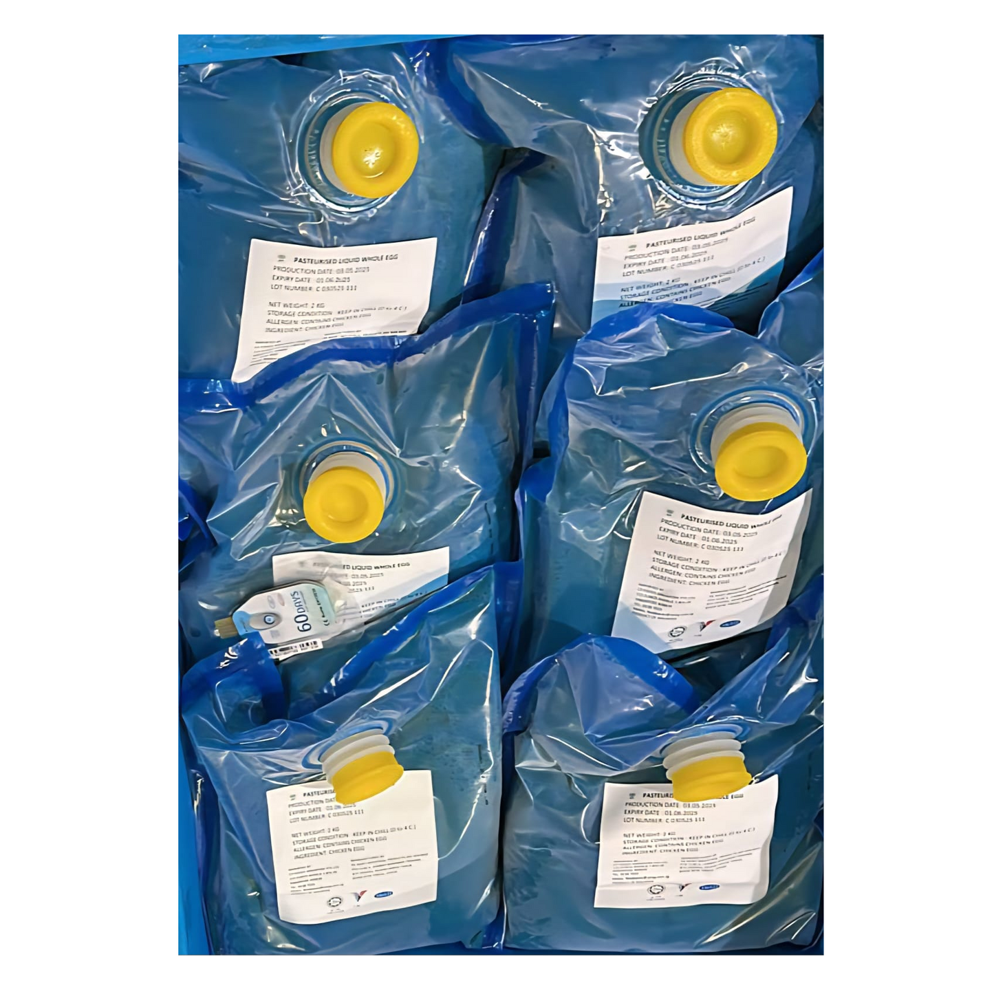 CP Pasteurised Liquid Whole Egg 2kg x 6pkt