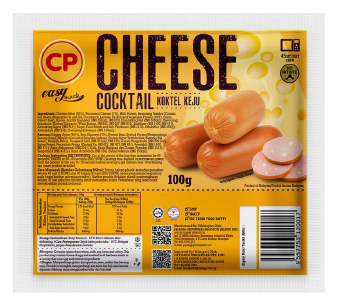 CP Cheese Cocktail (No Nitrite) 100gm x 12pkt