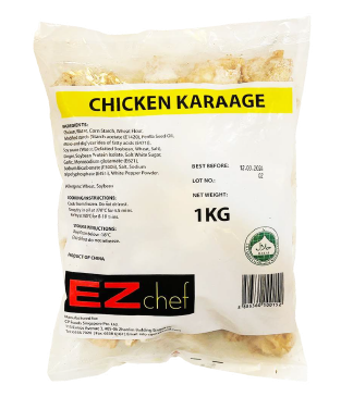 EZChef Chicken Karaage (China) 1kg x 10pkt