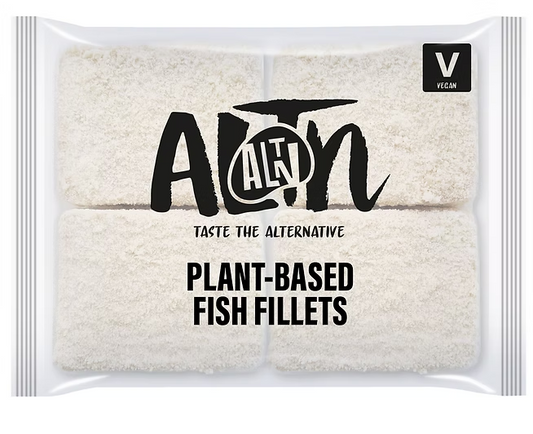 ALTN Plant Based Fish Fillets Patty 100gm (12pcs x 6pkt)