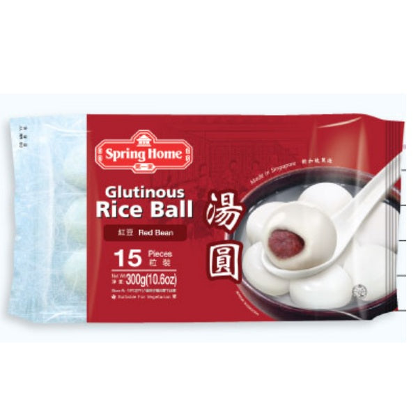 Spring Home Glutinous Rice Ball (Red Bean) 20gm x 15pcs x 24pkt