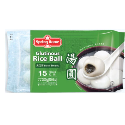 Spring Home Glutinous Rice Ball (Black Sesame) 20gm x 15pcs x 24pkt