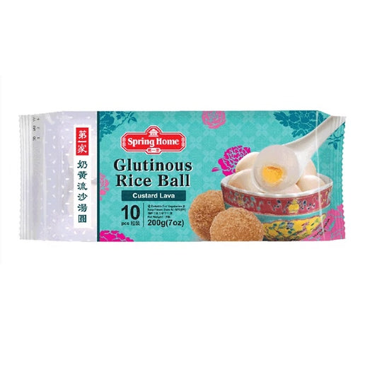 Spring Home Glutinous Rice Ball (Custard Lava) 20gm x 10pcs x 24pkt