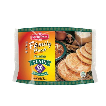 Spring Home Roti Prata Plain 65gm (20pcs x 6pkt)