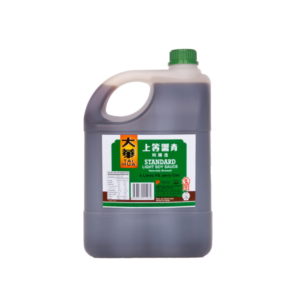 Tai Hua Standard Light Soy Sauce 5l x 1btls